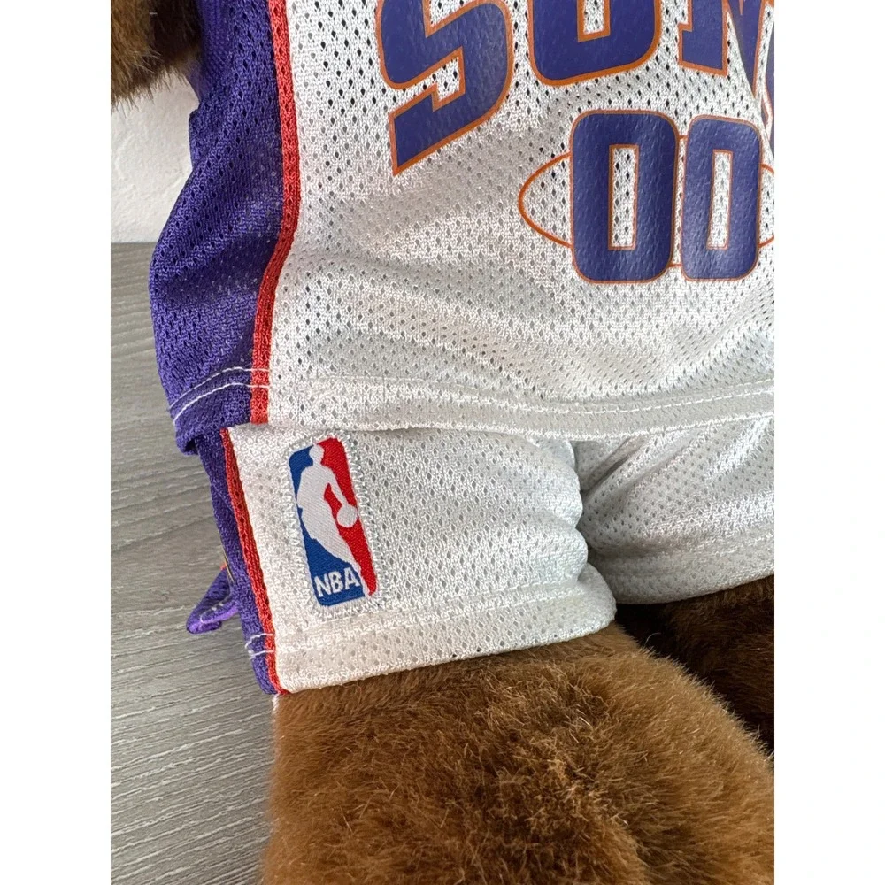 Build-A-Bear Phoenix Suns NBA Basketball Teddy Bear Plush Brown Purple 00 Jersey
